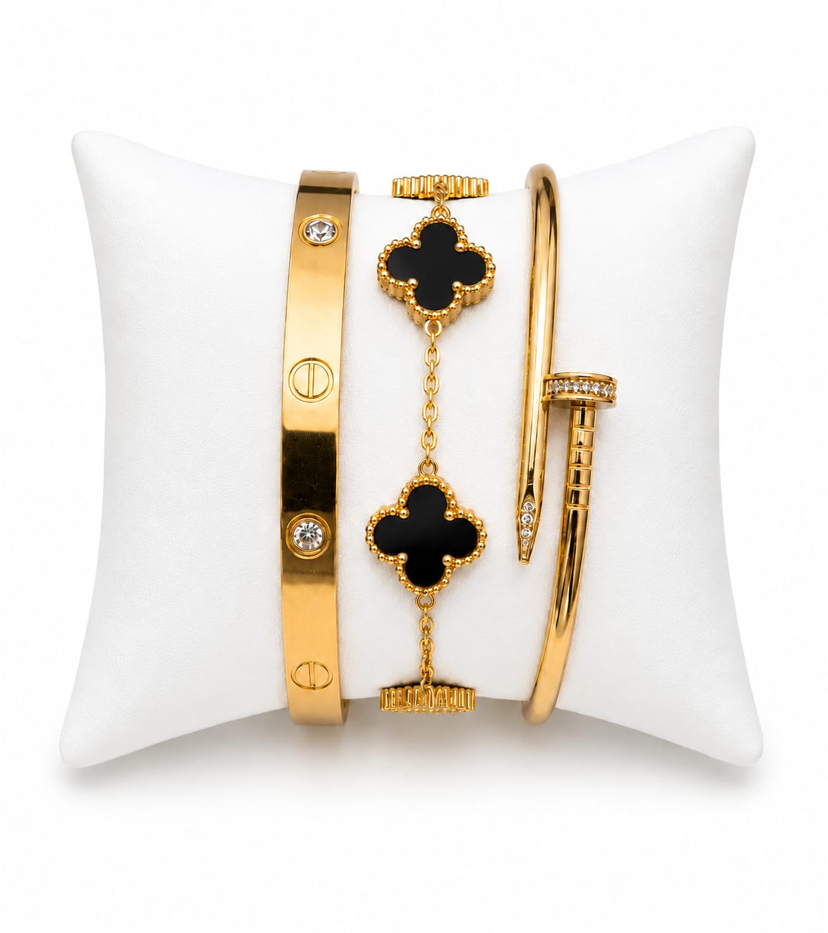 Bracelet Trilogie Élégance Noire
