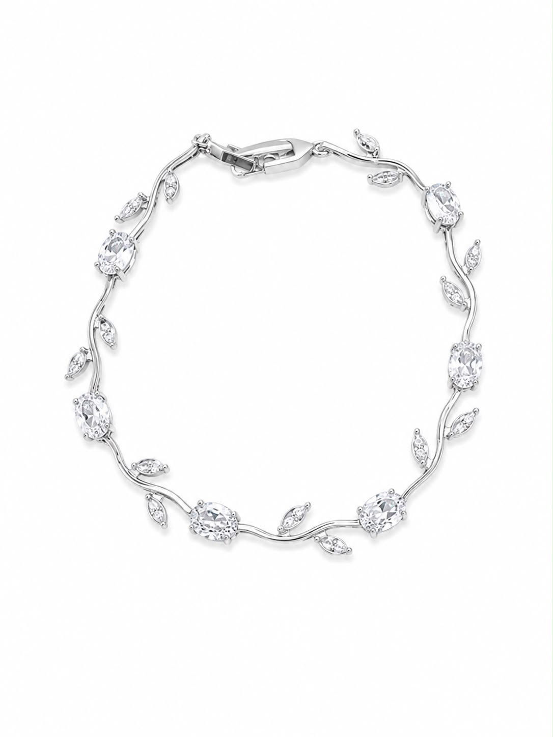 Flora Crystal Vine Bracelet